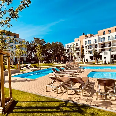 Blekit - Baseny, Sauny, Jacuzzi, Silownia, Bilard, Sala Zabaw, Parking, Do Plazy 400m Plaskie Dojscie Apartment *